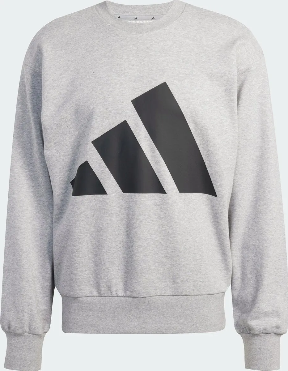 adidas Essentials Big Logo French Terry Sweatshirt JE8952 - Grijs