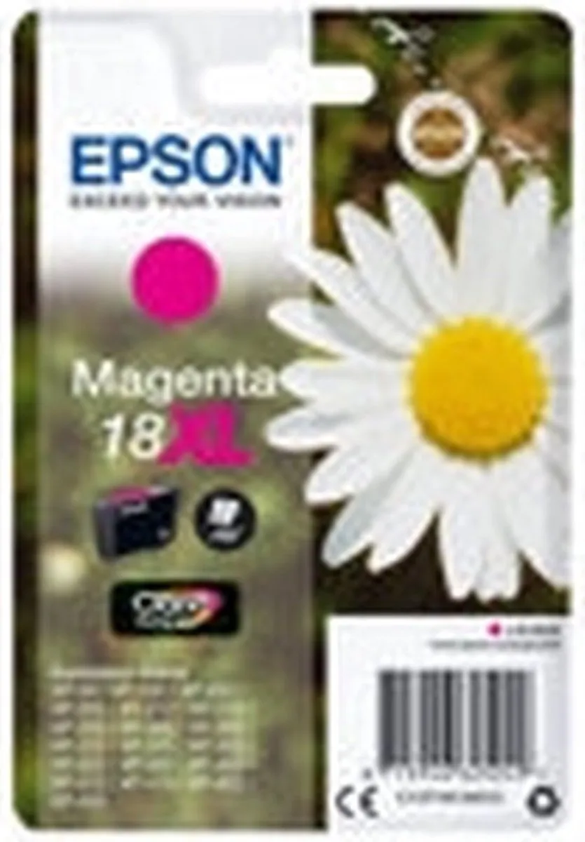 Epson 18XL Magenta Inktcartridge C13T18134010 - 450 pagina's