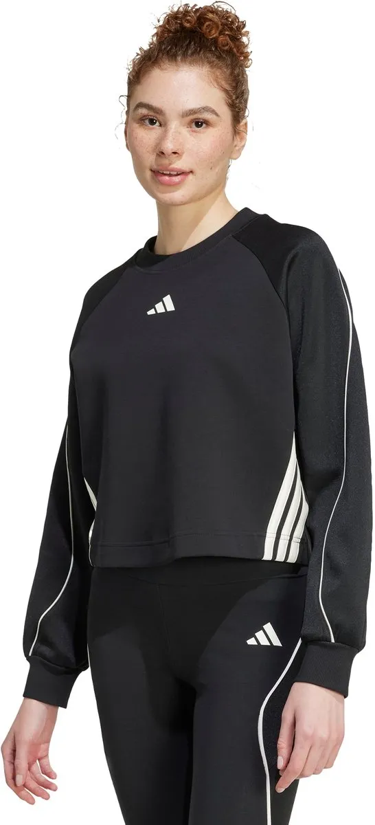 adidas Stadium 3-Stripes Sweatshirt JL6996 - Zwart