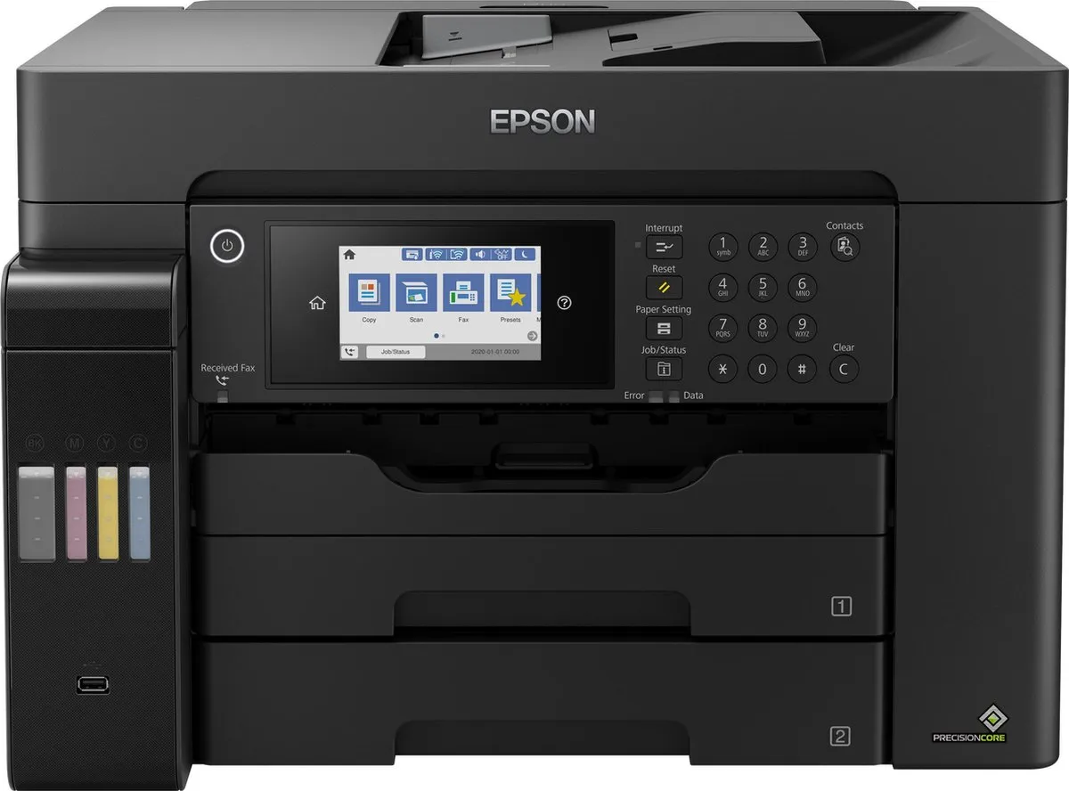 Epson Ecotank ET-16650 All-In-One Printer - Zwart