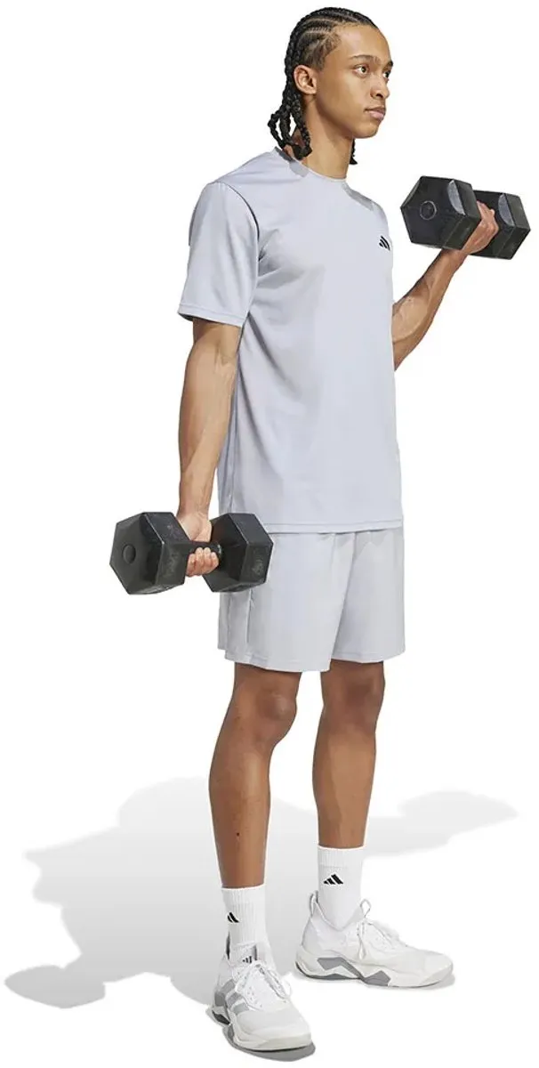 Adidas Train Essentials Training T-shirt Grijs S
