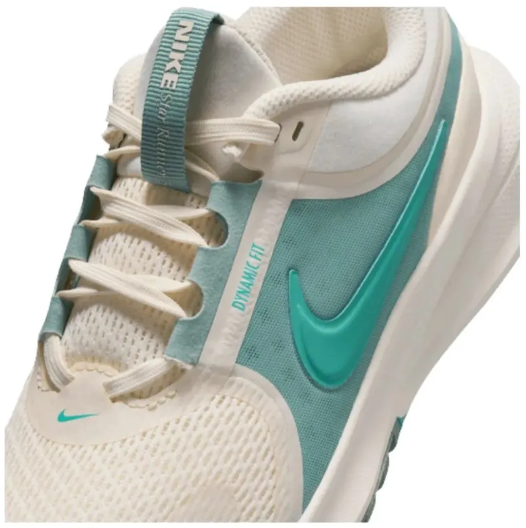 Nike Star Runner 5 Hardloopschoen - Kinderen 5Y - Soft Pearl/Denim Turquoise
