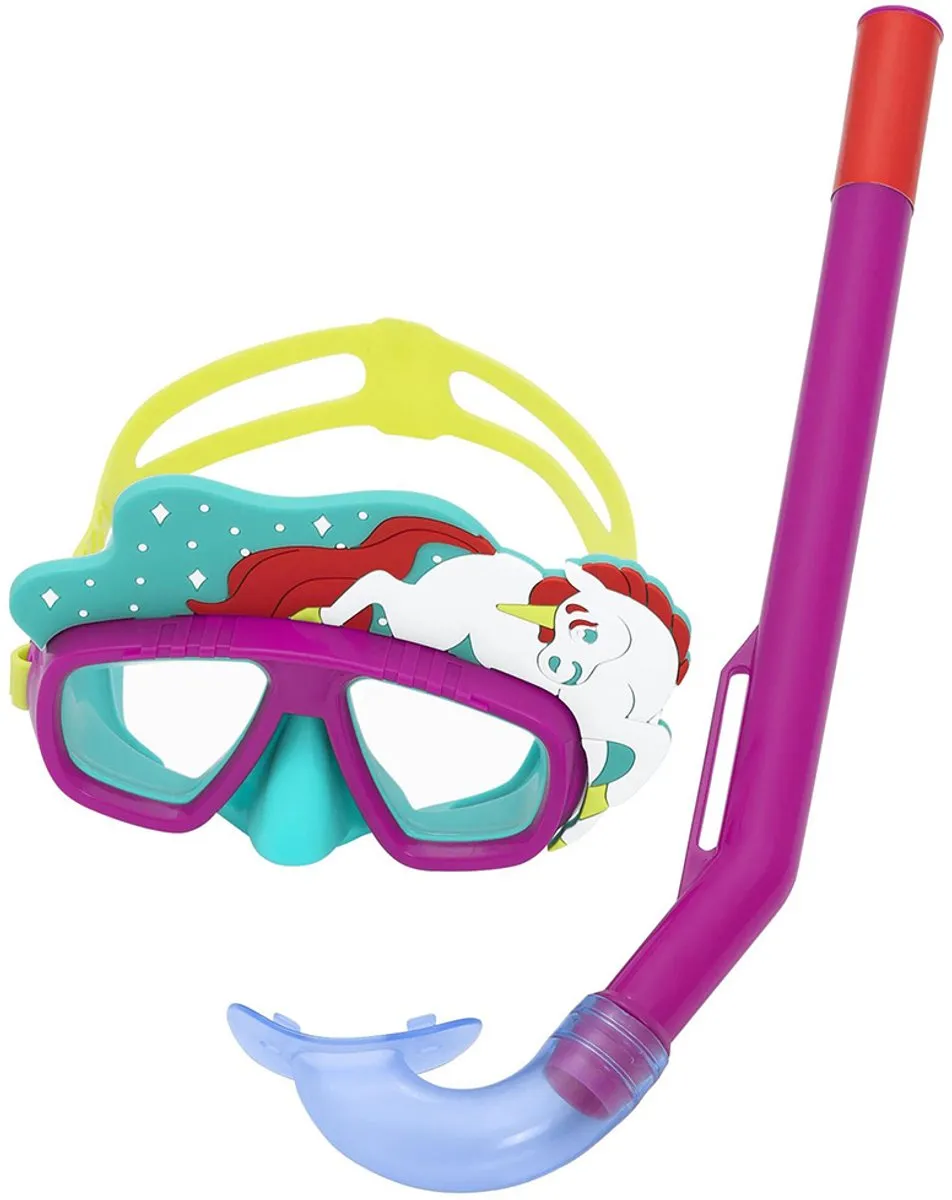 Bestway Duikset Roze - Masker en snorkel
