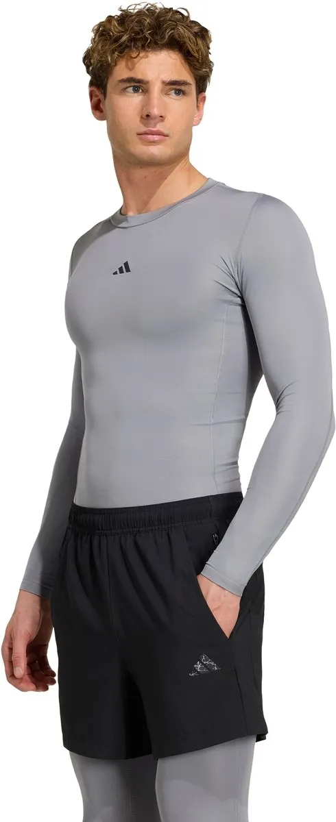 Adidas Performance Techfit Training Longsleeve KR2421 - Grijs - XXXL