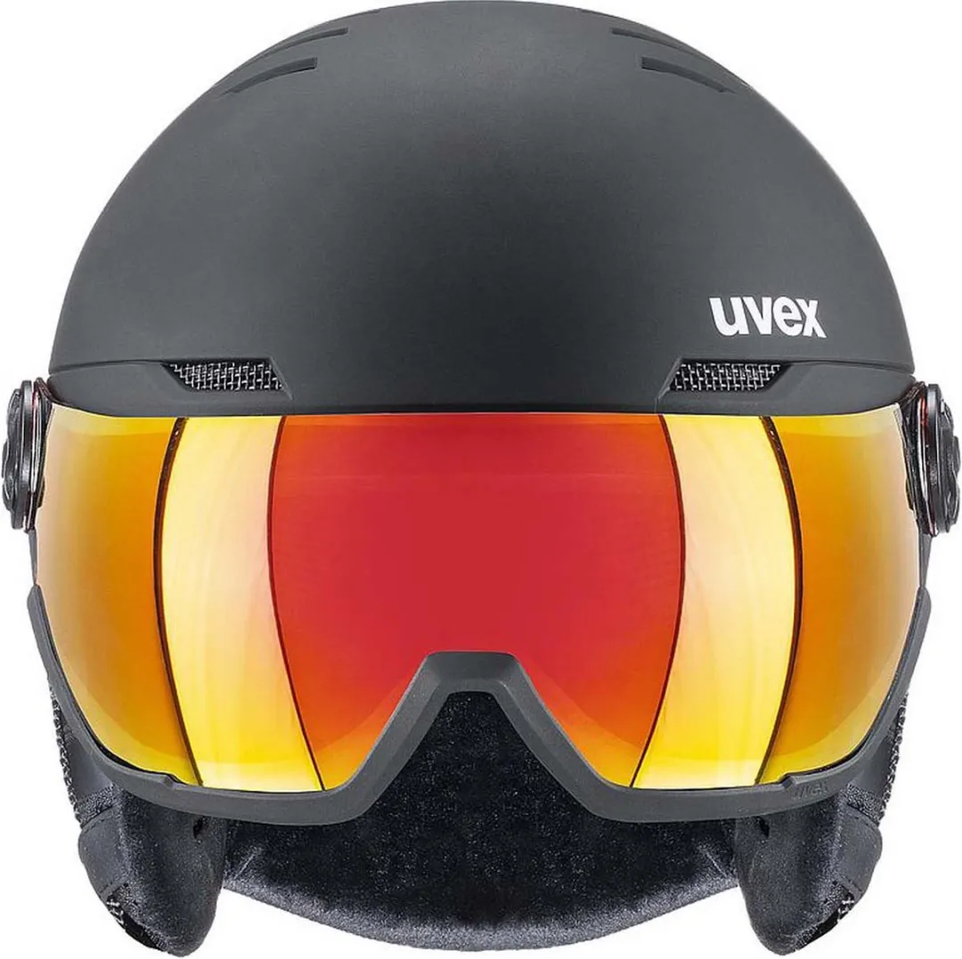 Uvex Wanted Visor Skihelm - 54-58cm - Zwart