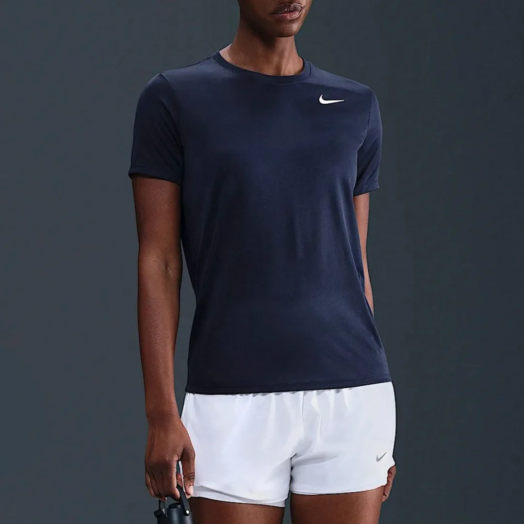 Nike Dri-FIT Shirt Dames M - Donkerblauw