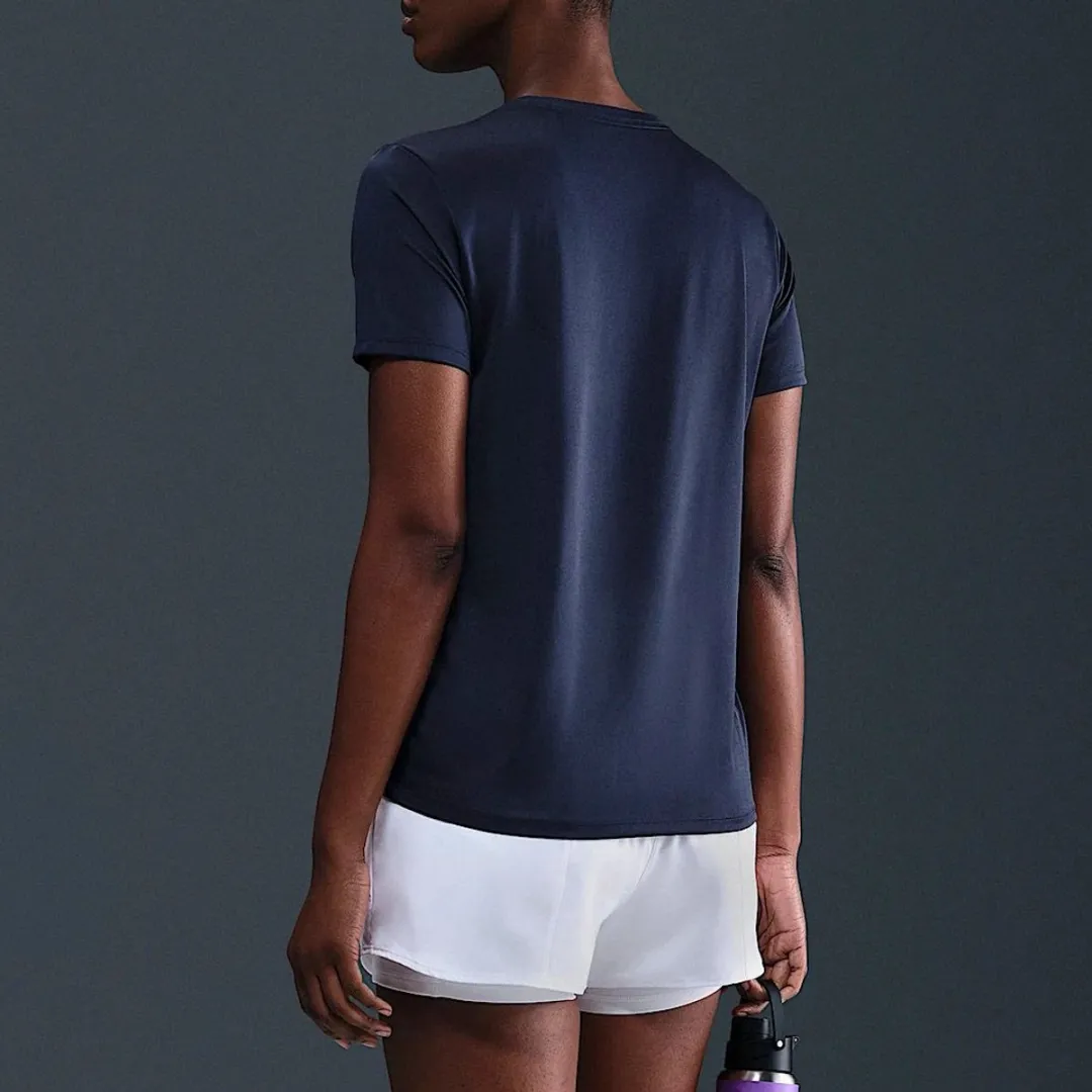 Nike Dri-FIT Shirt Dames M - Donkerblauw