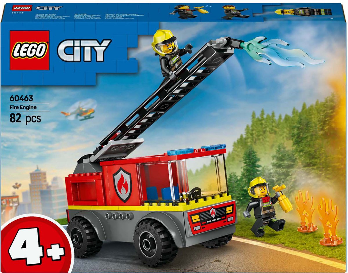 LEGO City Brandweerauto cadeau voor kinderen - 60463