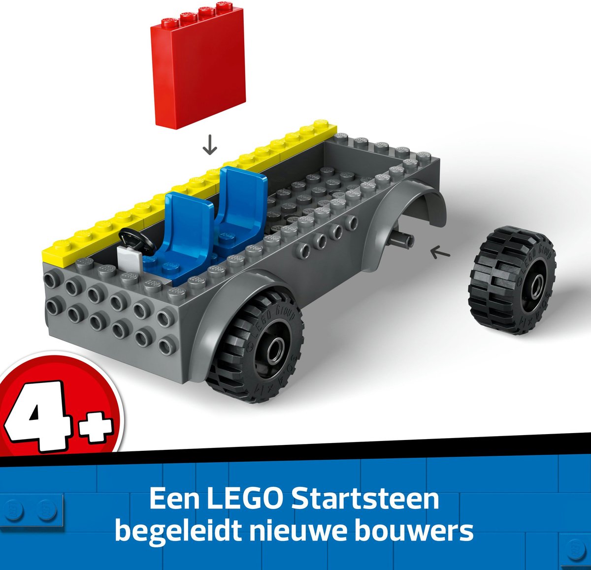 LEGO City Brandweerauto cadeau voor kinderen - 60463