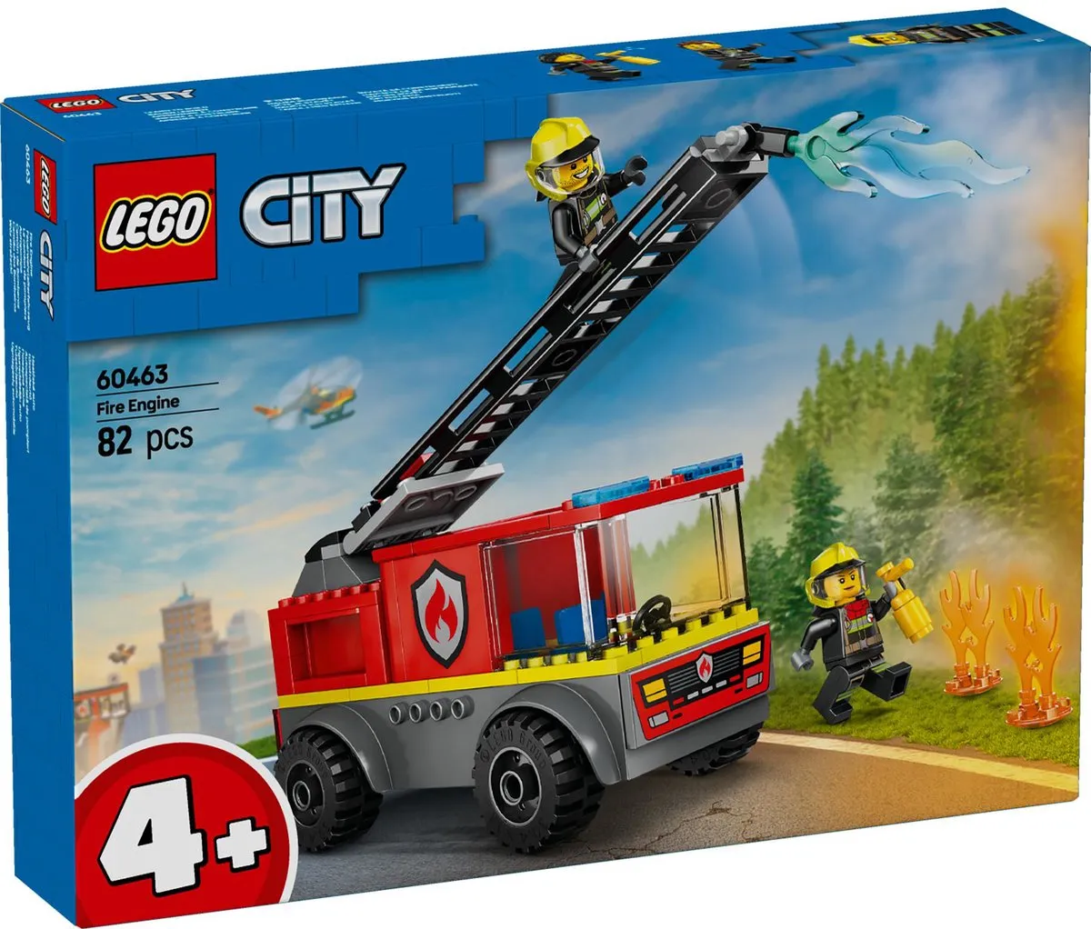 LEGO City Brandweerauto 60463 - 2 Minifiguren - 82 Stukken