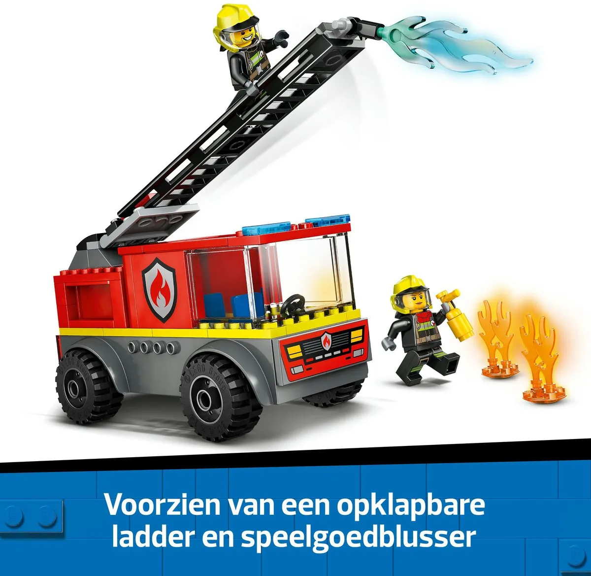 LEGO City Brandweerauto 60463 - 2 Minifiguren - 82 Stukken - afbeelding 6 van 6