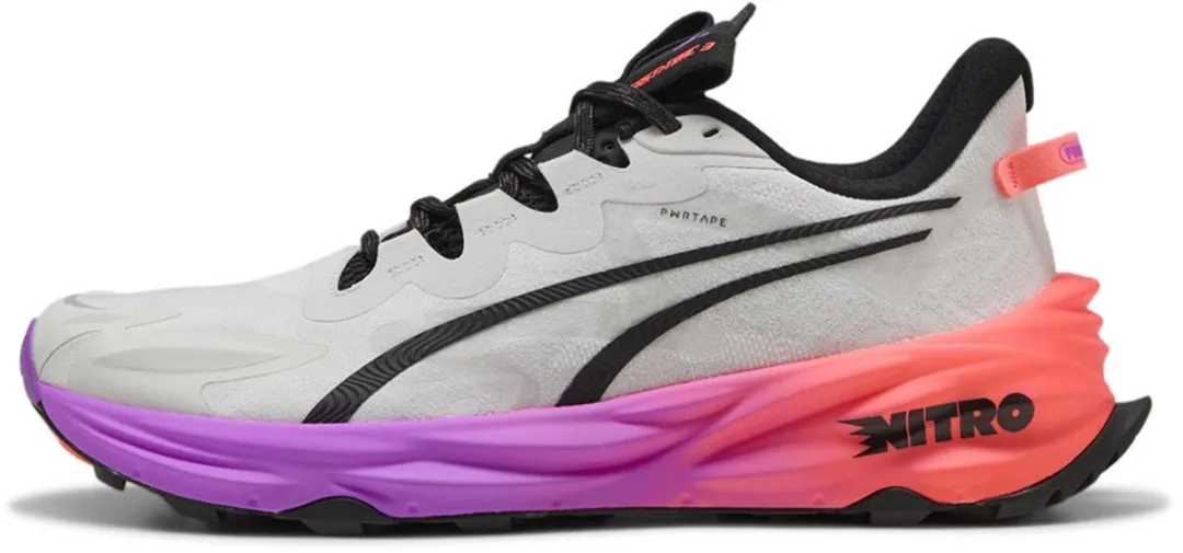 PUMA Fast Trail Schoenen - EU 41 - Grijs/Rood