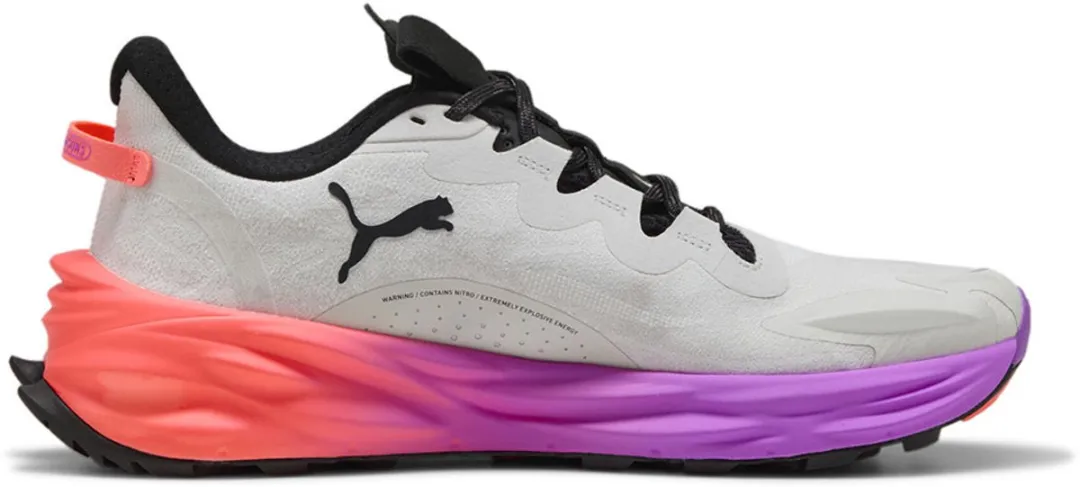 PUMA Fast Trail Schoenen - EU 41 - Grijs/Rood
