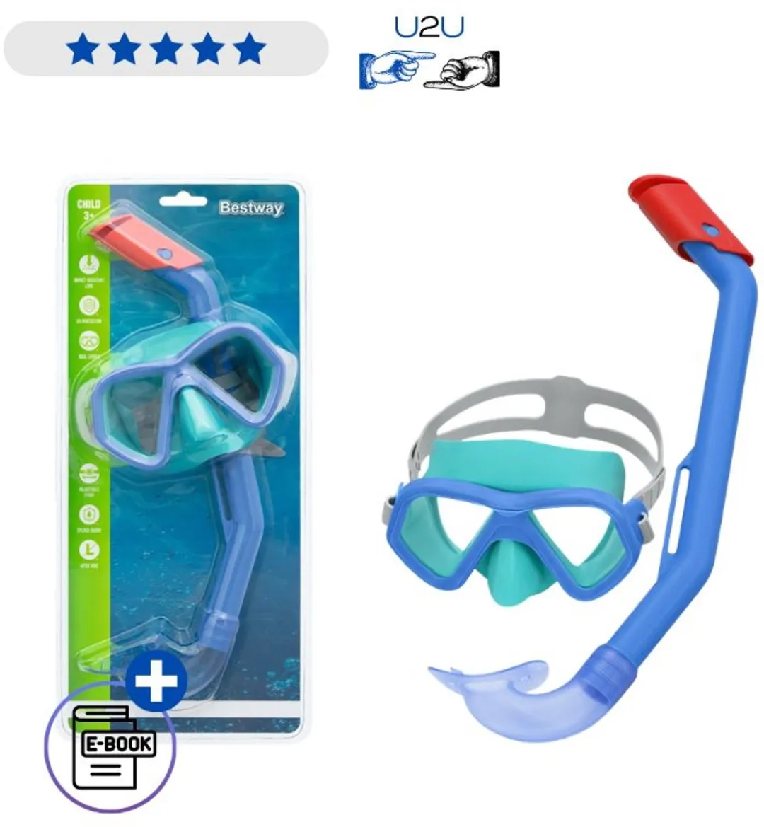 Bestway Duikset 24023 Snorkelset