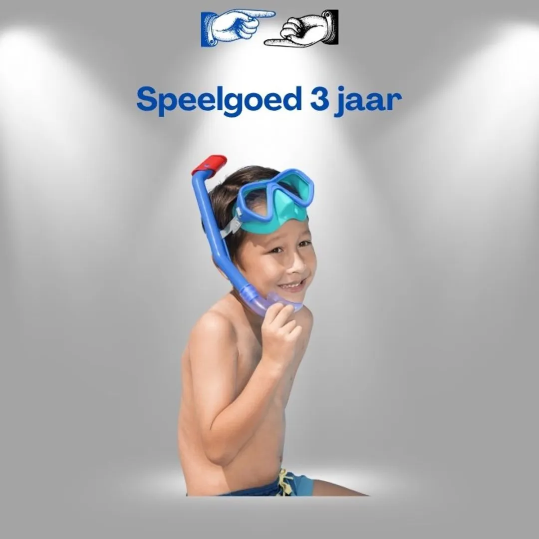 Bestway Duikset 24023 Snorkelset - Blauw
