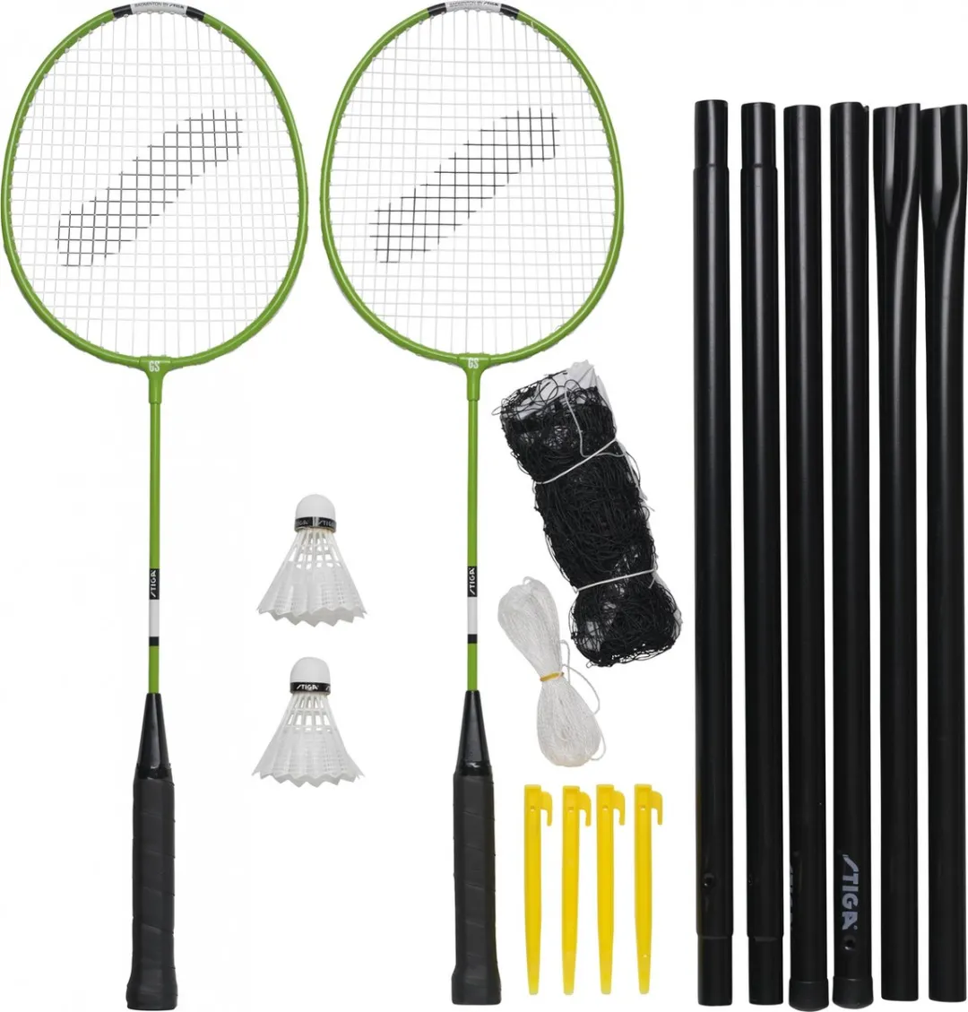 Stiga Complete Badminton Set Wit