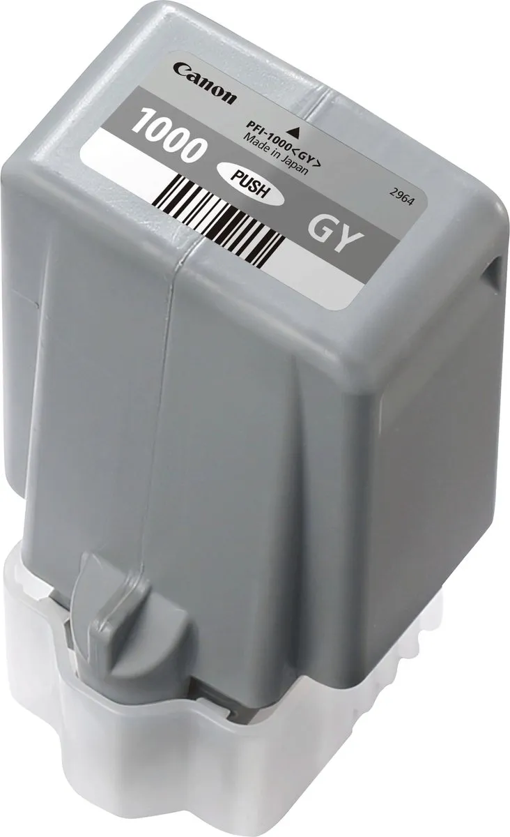 Canon PFI-1000 GY Inktcartridge Grijs 80ml