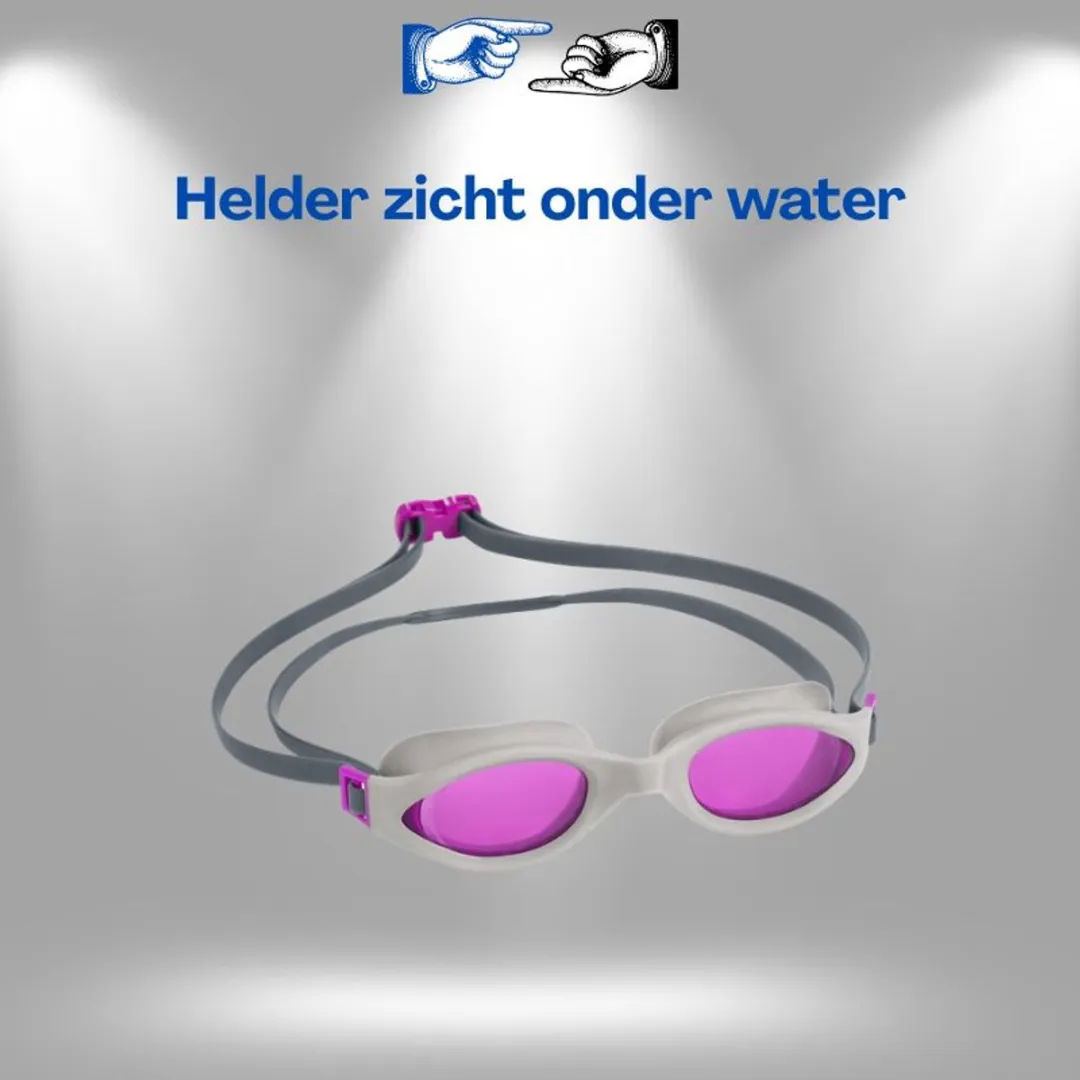 Bestway Zwembril 21077 - Roze - UV-bescherming Anti-Fog