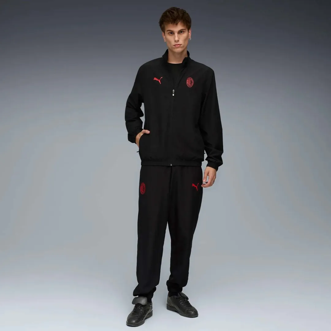 PUMA ACM Ftbless Geweven Fansuit Sweatshirt - Zwart