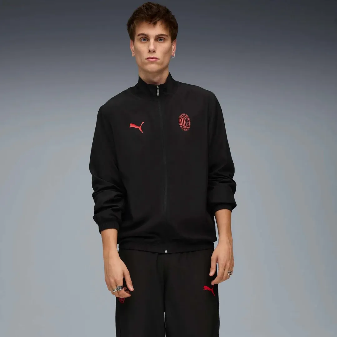 PUMA ACM Ftbless Geweven Fansuit Sweatshirt - Zwart