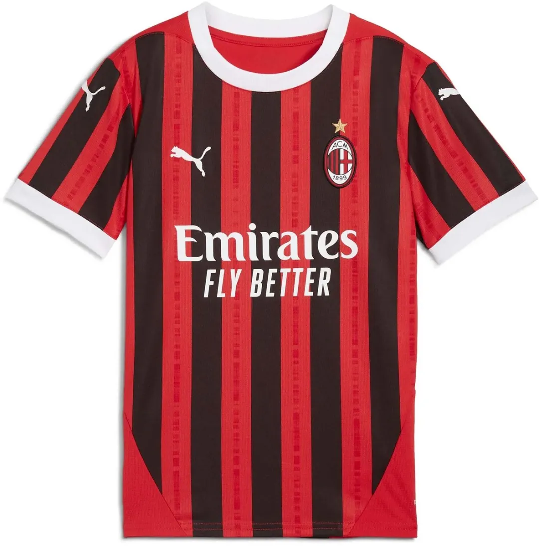PUMA ACM Home Jersey Replica Jr T-Shirt - 140 - Rood