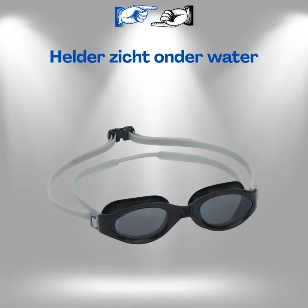 Bestway Zwembril 21077 - UV-bescherming Anti-Fog - Zwart
