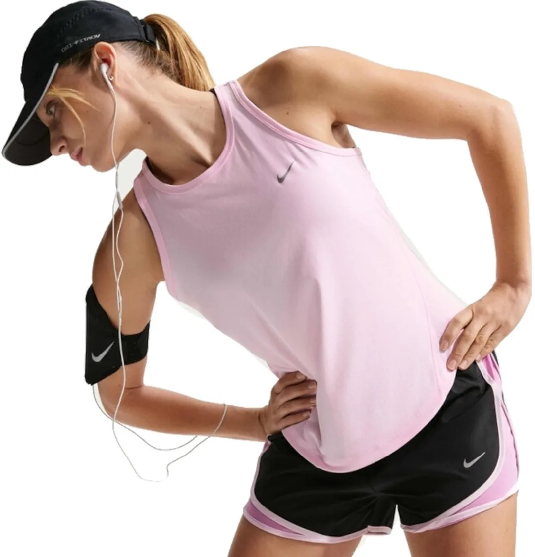 Nike Tempo Dri-FIT Dames Tank Top HV3809-663 - Rood L