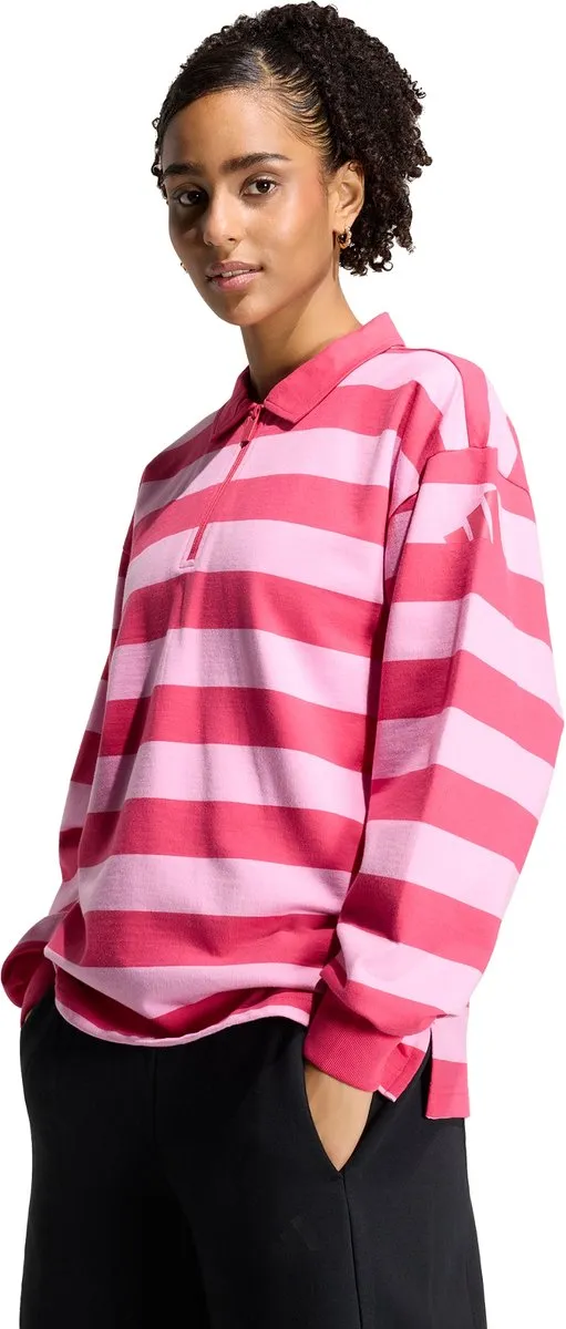 adidas Sportswear Essentials Contemporary French Terry Polo Lange Mouwen