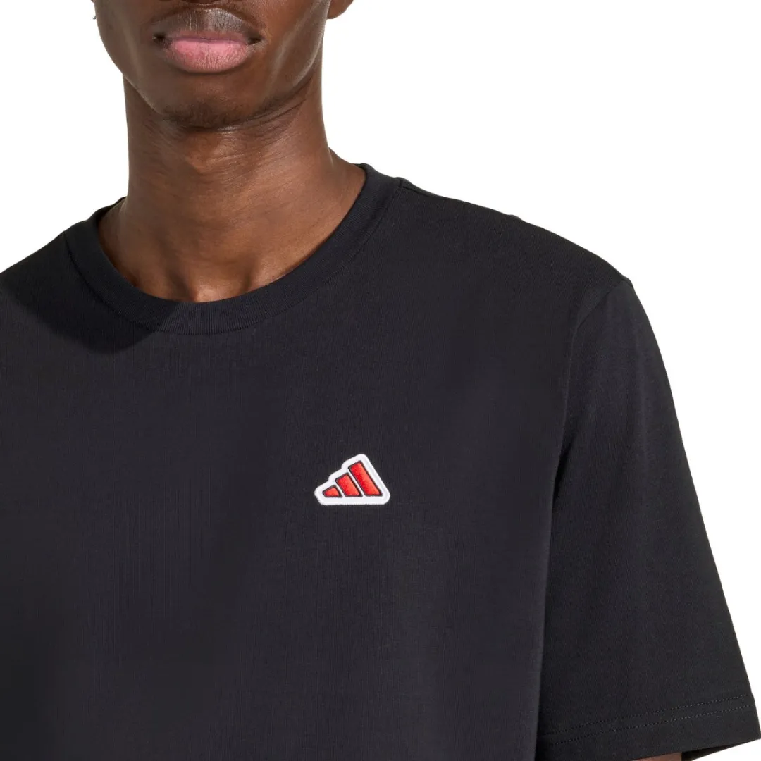 Adidas T-shirt Heren Color Icon Graphic - Zwart S
