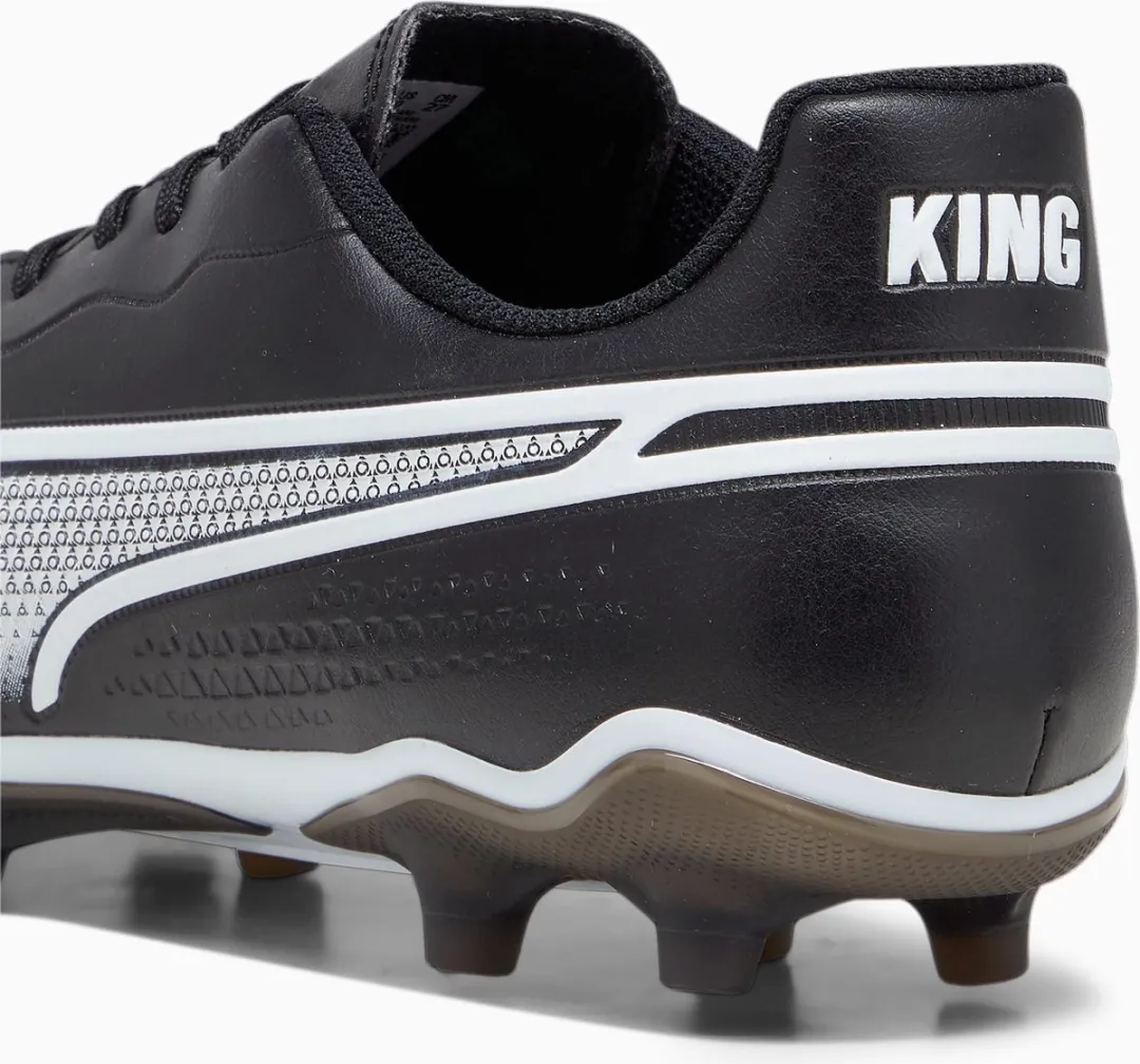 PUMA KING MATCH FG/AG Voetbalschoenen 44 - Zwart/Wit