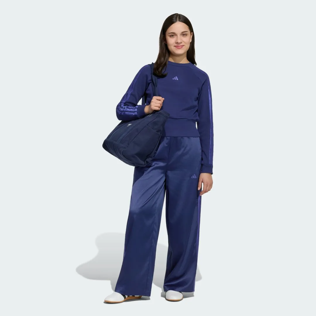 Adidas Sportswear Satin Sweatshirt KR8992 - Blauw 128