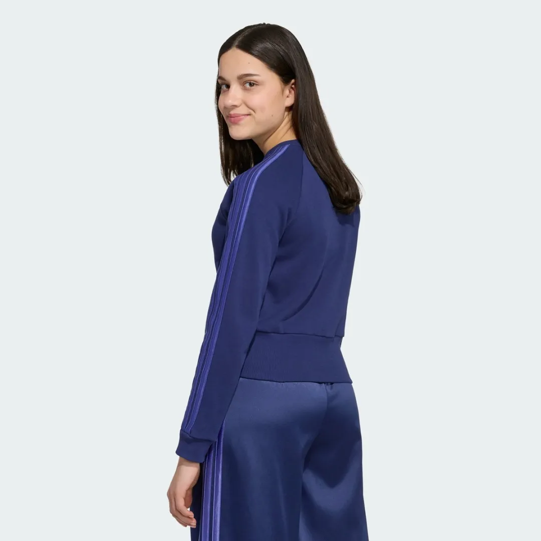 Adidas Sportswear Satin Sweatshirt KR8992 - Blauw 128