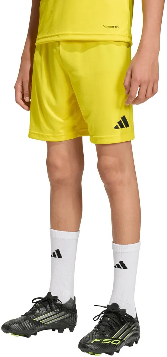 Adidas Entrada 26 Korte Broek Geel 11-12 jaar
