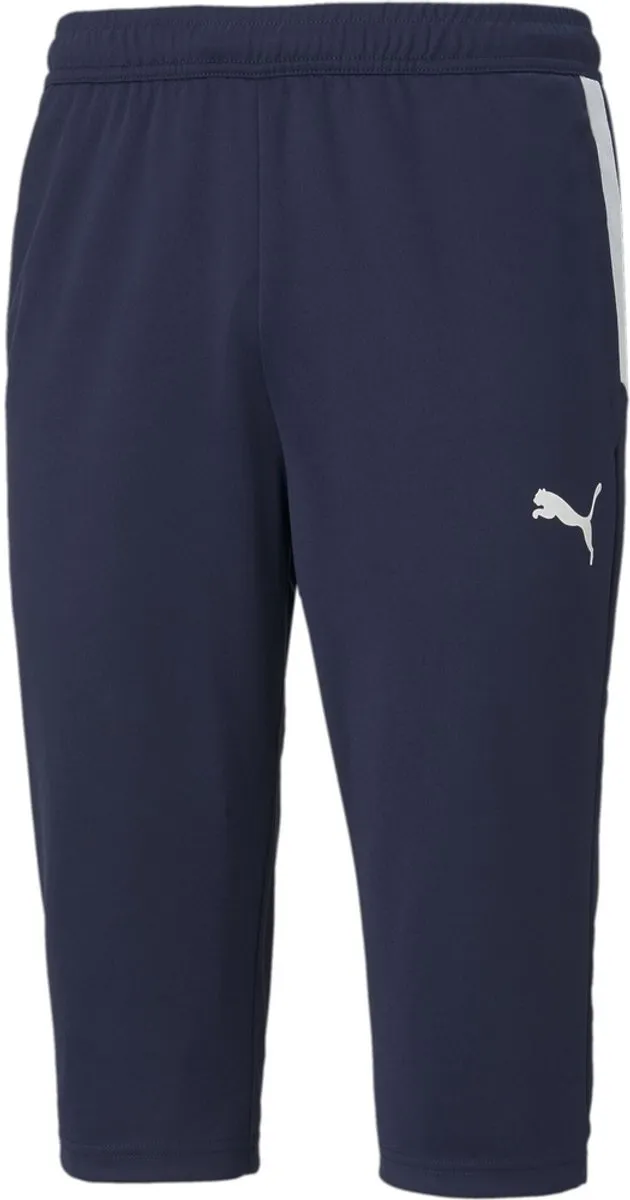 PUMA Teamliga 3/4 Trainingsbroek Heren - S - Marine