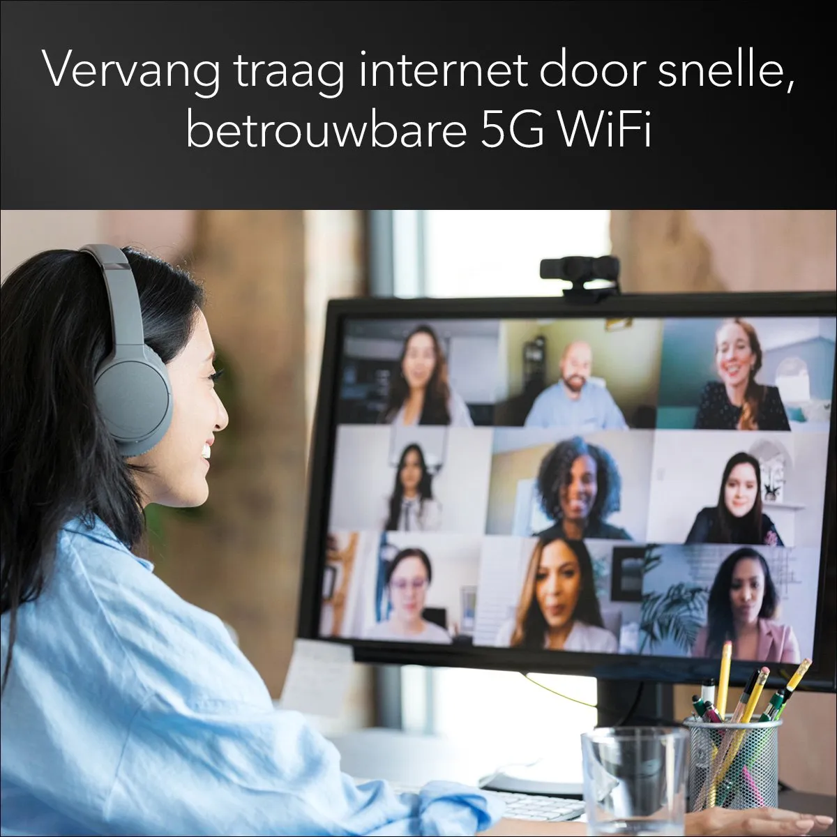 Netgear Nighthawk M7 Pro MR7450 5G Router - WiFi 7 - Zwart