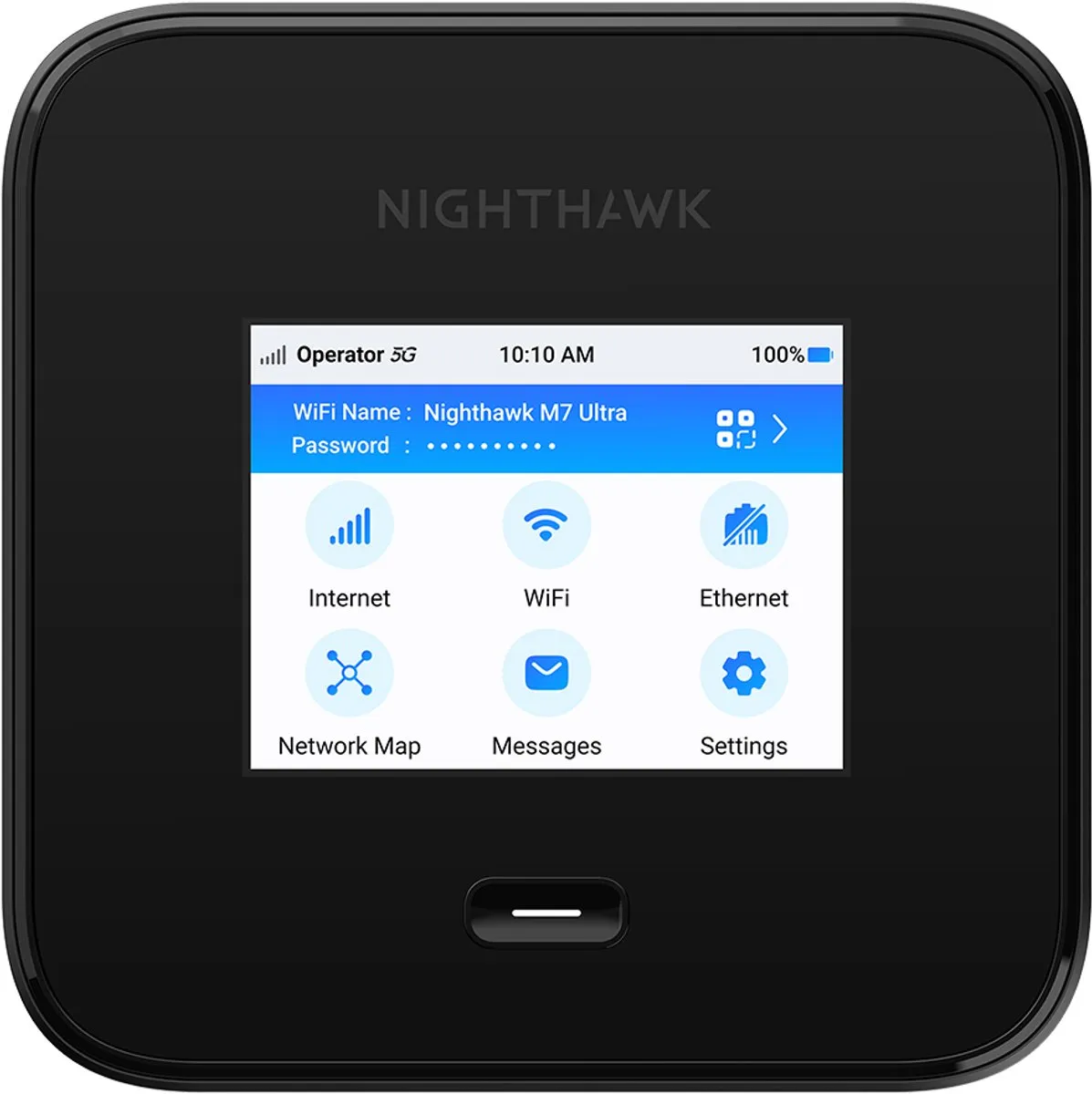 Netgear Nighthawk M7 Pro MR7450 5G Router - WiFi 7 - Zwart