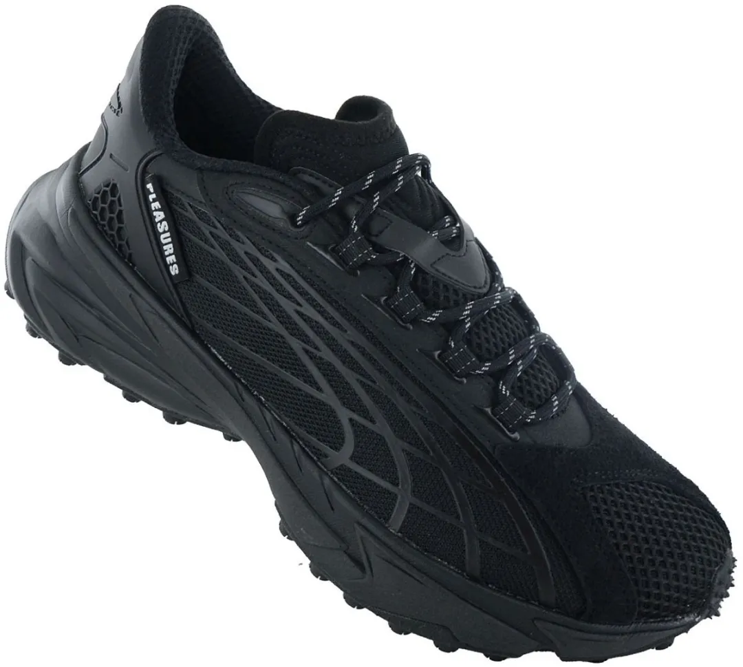 PUMA x Pleasures Spirex Heren Sneakers 396037-01 - Zwart