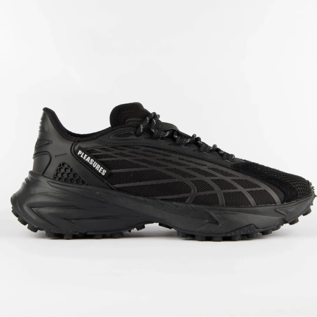 PUMA x Pleasures Spirex Heren Sneakers 396037-01 - Zwart