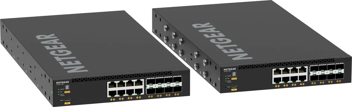 Netgear M4350-8X8F Managed Switch 10G - 16 Poorten Zwart