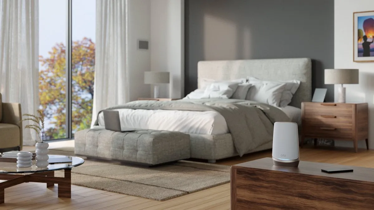 Netgear Orbi RBKE963 Mesh WiFi 6E Systeem - 3-Pack - Wit
