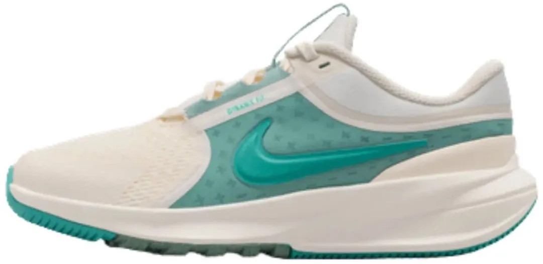 Nike Star Runner 5 Hardloopschoen - 6Y - Soft Pearl/Denim Turquoise - afbeelding 6 van 6