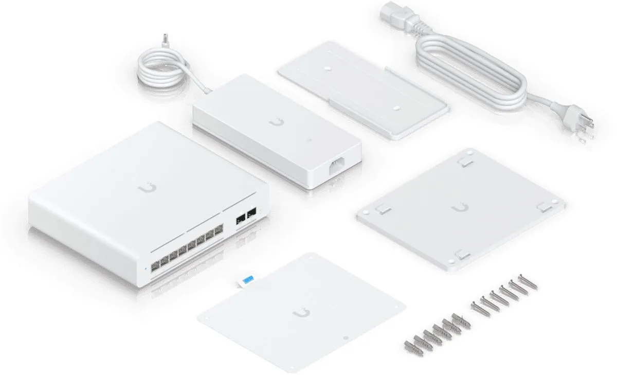 Ubiquiti UniFi Switch Professional XG 8 PoE 155W - 8x PoE - afbeelding 6 van 6