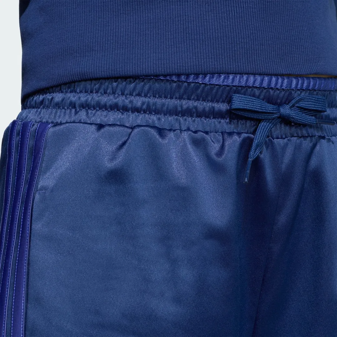 Adidas Trainingsbroek Satin Wijd 164cm - Blauw KQ7046