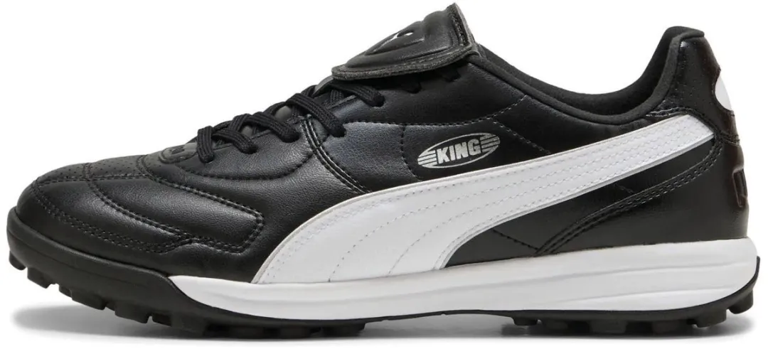 PUMA King Liga FG/AG Voetbalschoenen 46 - Zwart/Wit - afbeelding 6 van 6