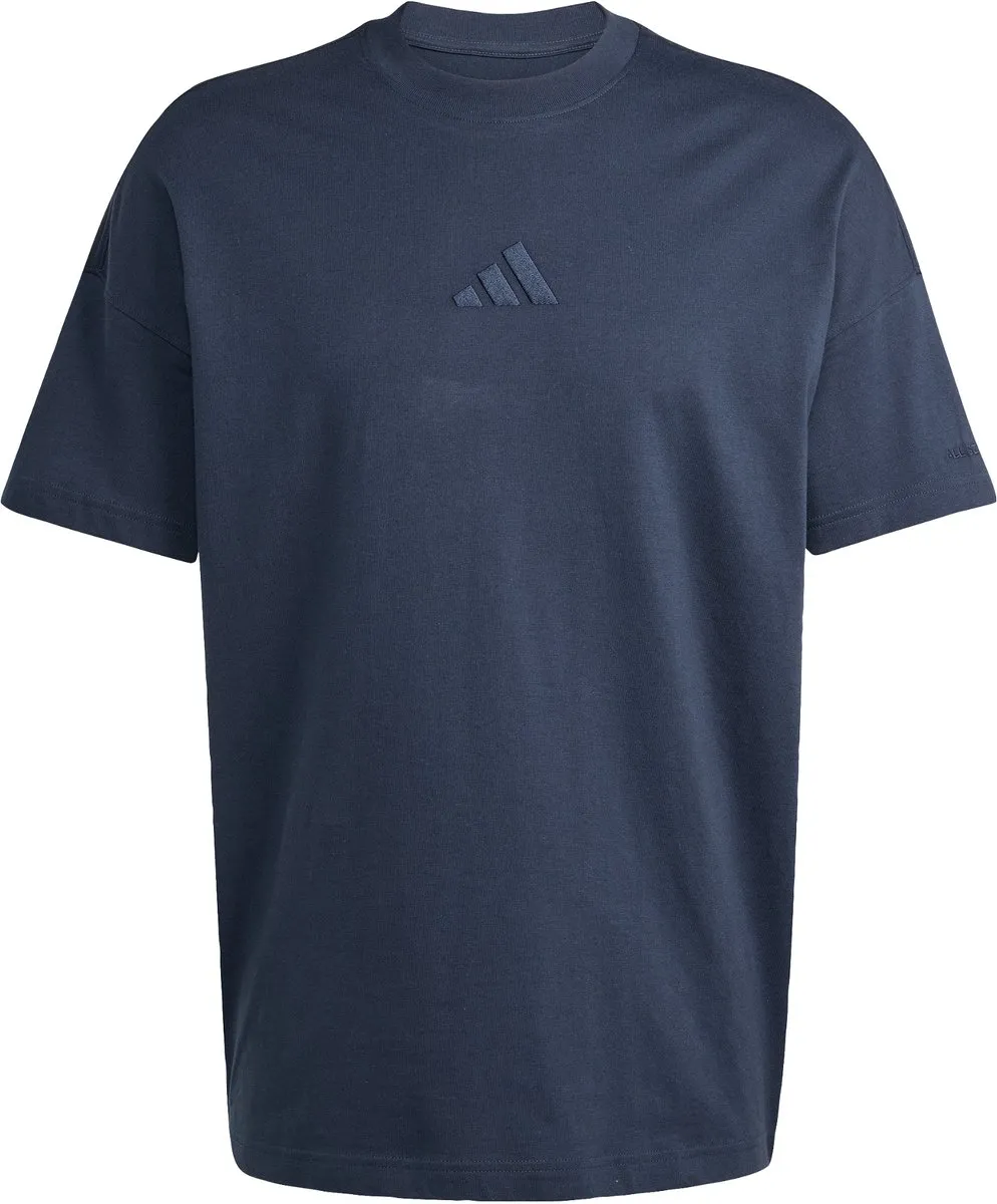 Adidas All Szn T-Shirt JX5080 - Heren - Blauw - XS