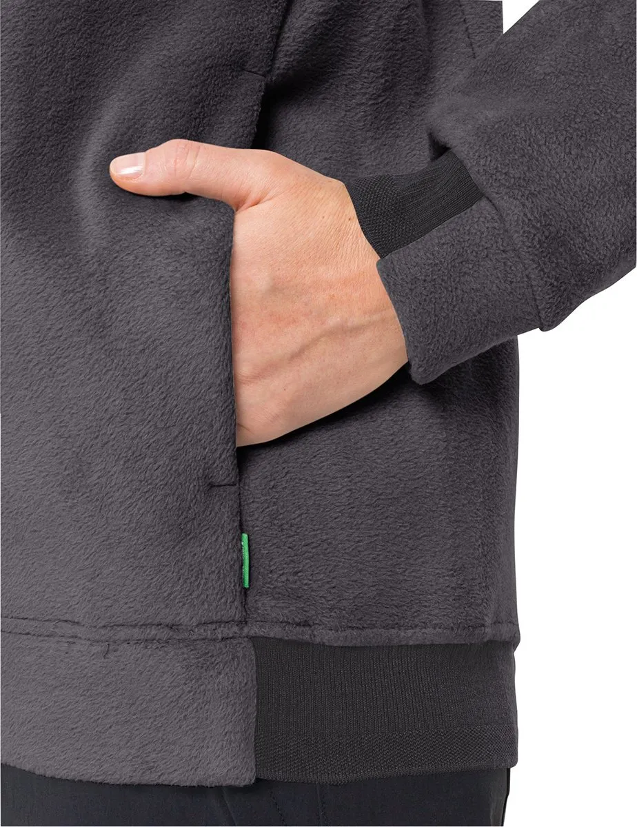 Vaude Neyland Fleece Hoodie - Zwart - Maat 38 - afbeelding 6 van 6