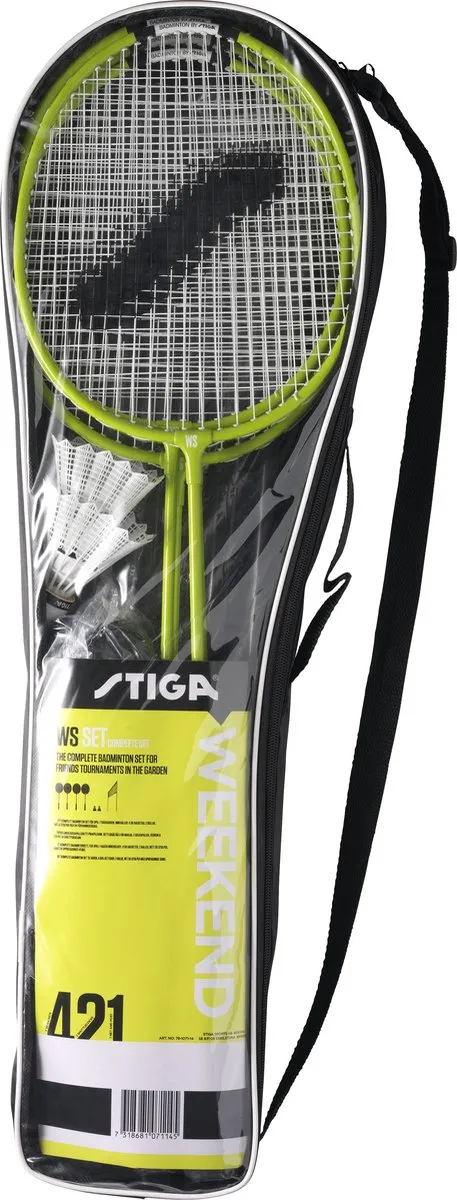 Stiga 7318681071145 Tennisrackets - 4 Stuks - Groen