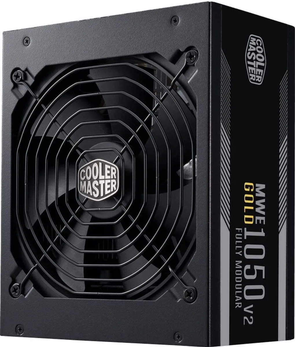 Cooler Master MWE Gold 1050 V2 ATX 3.1 1050W - Volledig modulair - Zwart