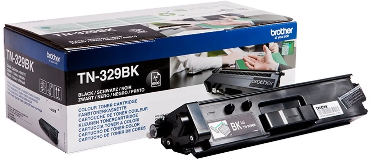 Brother TN-329BK Tonercartridge