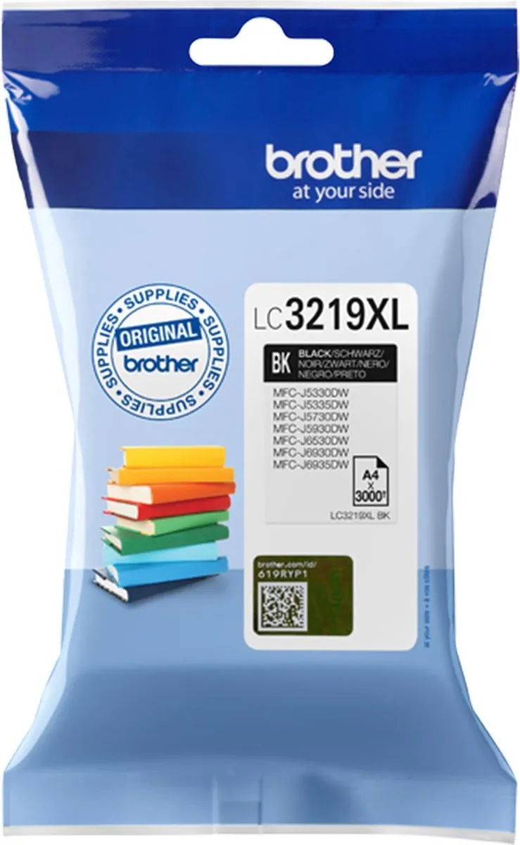 Brother LC-3219XLBK Inktcartridge